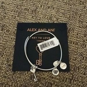 New Alex and Ani Key to Love Bracelet